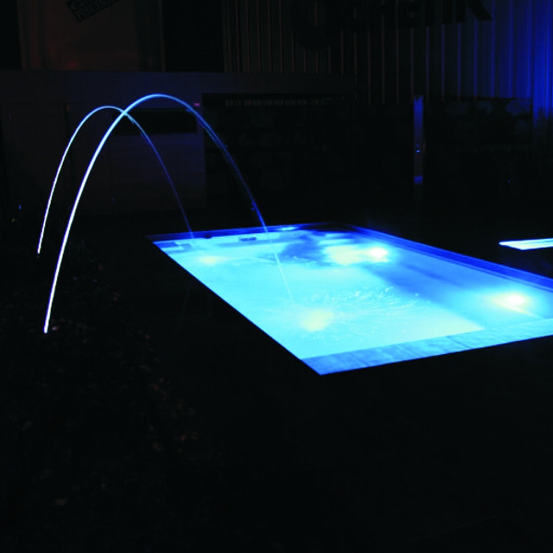 MagicStream - Wasserbögen mit LED-Lichtillumination - Aqua-Poolshop