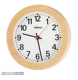 Vorraum-Uhr mit Holzgehäuse 22 cm Ø