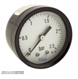 Manometer 1/4" hinten