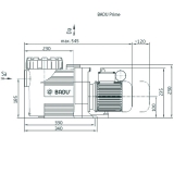 Badu PRIME 11 Speck Pumpe, 11 m3/h, 230 V