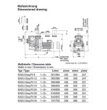 Badu EasyFit Speck Pumpe, 36 m³/h, 230 V