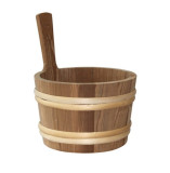Sauna-Kübel, Griffdaube - wärmebehandelt
