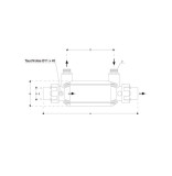 Dapra Wärmetauscher Kunststoff/Titan, 85 kW