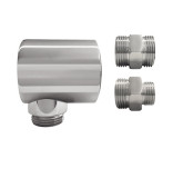 Universal-Wandanschlusswinkel mit ½ oder ¾ Wandanschluss