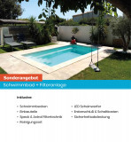 Schwimmbad Modell Maxi Pool mit Filteranlage