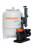 Dresden-Filteranlage Ø600 mm, 230 V, -Stangenventil