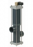 Behncke 3-Wege Rückspülstangenventil, DN65 /Ø75 mm aus PVC-U