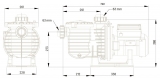 IntelliFlo SW5P6R - VSD II / Meerwasserpumpe Drehzahlreguliert