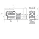 BADU Eco Touch-Pro II - 230V, 13m³/h/8m