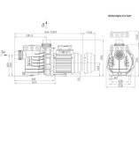 BADU Alpha Eco Soft - 230V max.15,5m³/h/8m