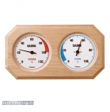 Holz-Sauna-Hygrothermometer